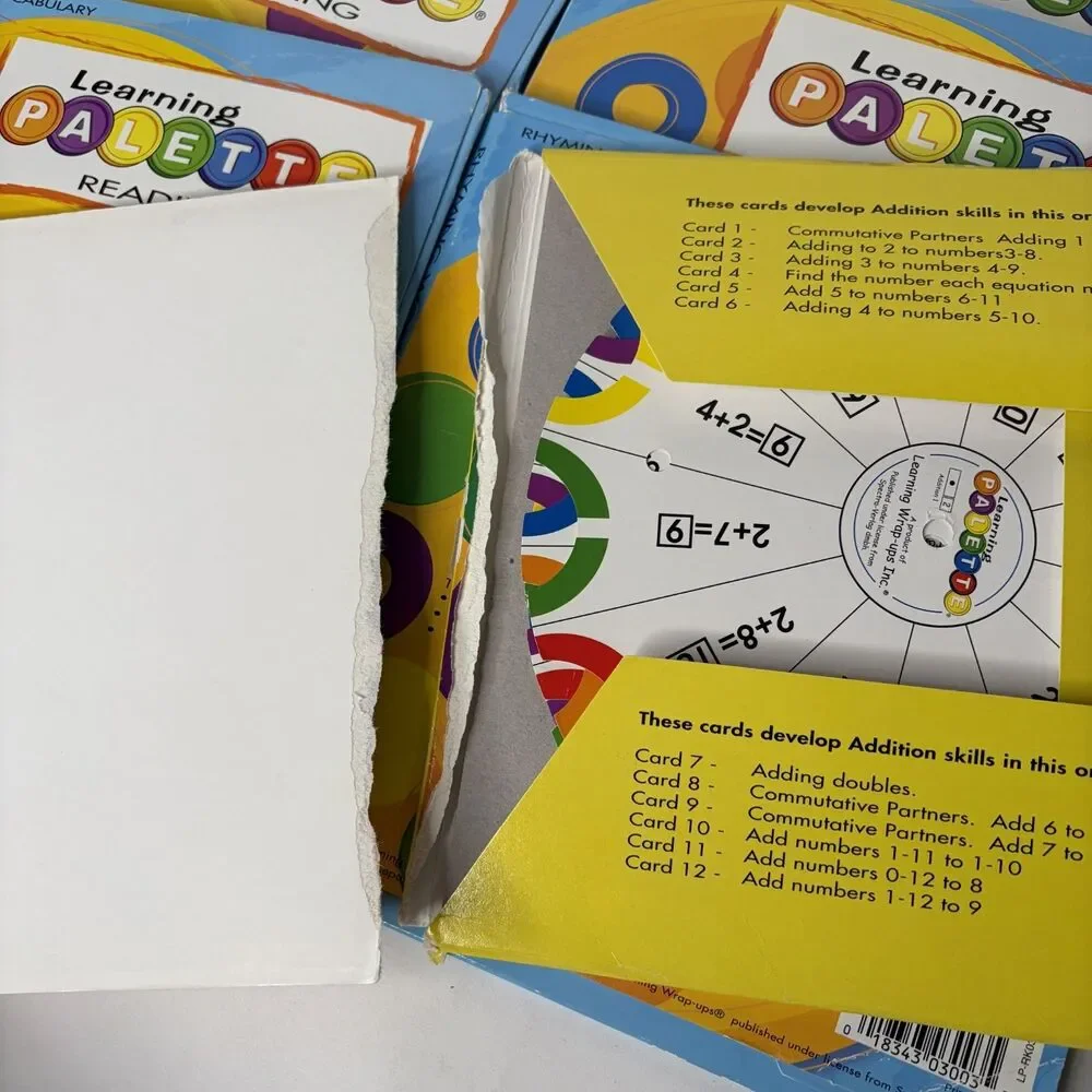 Learning Palette Kindergarten Learning Homeschool Reading Math Self-Correcting